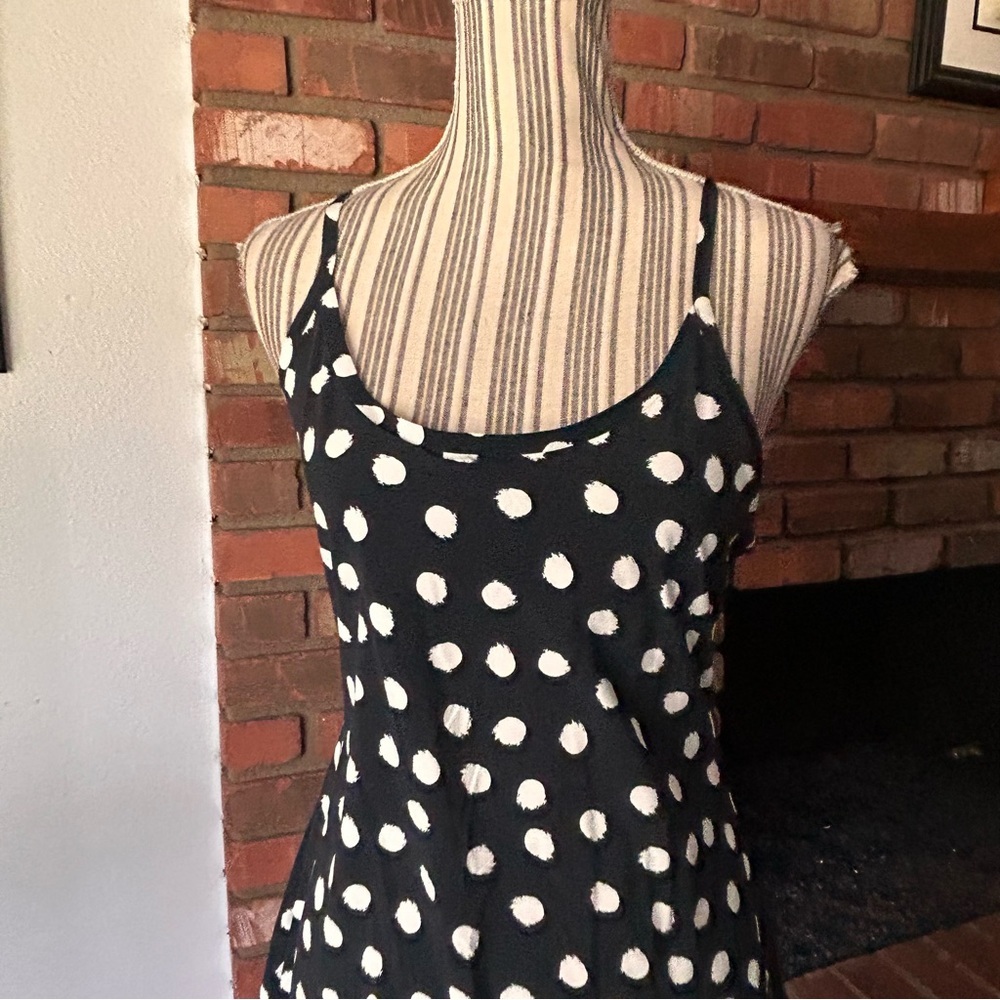 Outdoor Voices The Exercise Dress in Black Polka Dot Sz M - Picture 3 of 8
